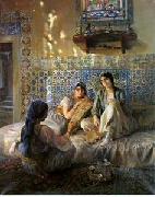 unknow artist Arab or Arabic people and life. Orientalism oil paintings  224 oil painting on canvas